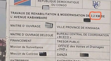 Faut-il vraiment 24 mois pour réhabiliter 3,2 km de route à Kinshasa ?